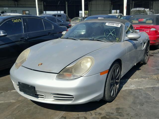 WP0CB29833U661918 - 2003 PORSCHE BOXSTER S SILVER photo 2