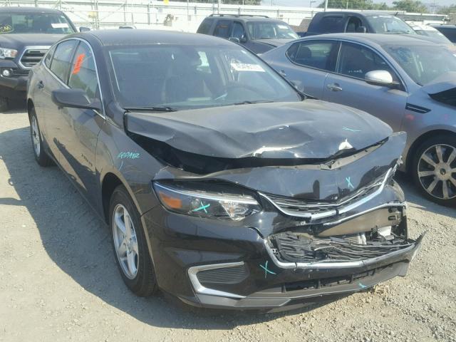 1G1ZB5ST6GF310384 - 2016 CHEVROLET MALIBU LS შავი ფოტო 1
