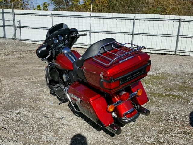 1HD1KEM17DB684987 - 2013 HARLEY-DAVIDSON FLHTK ELEC 红色 照片 3