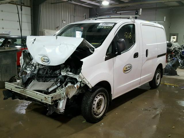 3N6CM0KN6FK709153 - 2015 NISSAN NV200 WHITE photo 2