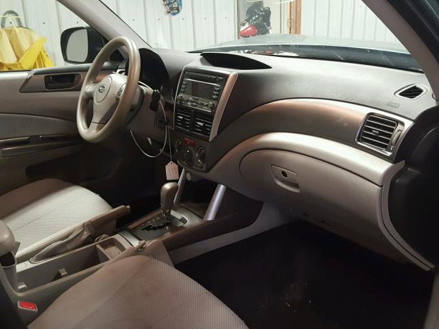 JF2SHBBC2CH405983 - 2012 SUBARU FORESTER 2 GREEN photo 5