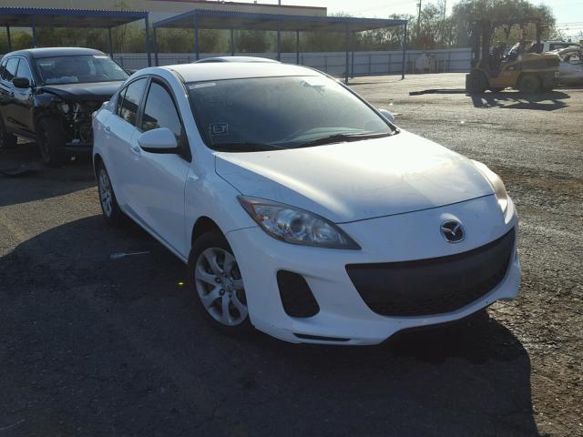 JM1BL1UG1C1548813 - 2012 MAZDA 3 I WHITE photo 1