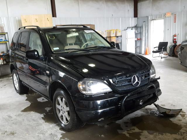 4JGAB72E4YA168273 - 2000 MERCEDES-BENZ ML 430 BLACK photo 1