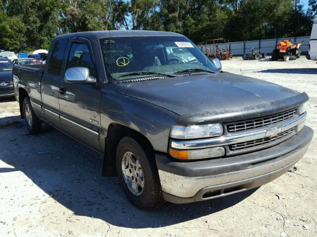 2GCEC19V211289163 - 2001 CHEVROLET SILVERADO GRAY photo 1