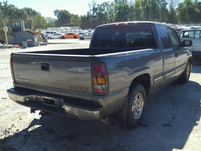 2GCEC19V211289163 - 2001 CHEVROLET SILVERADO GRAY photo 4