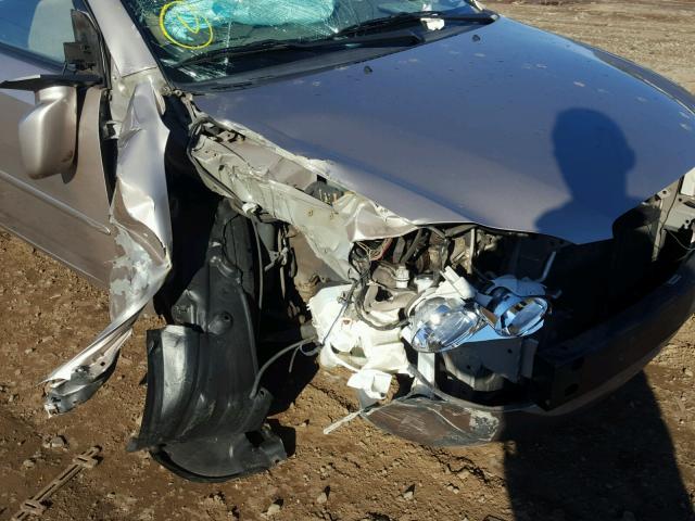 2T1BR32E53C060388 - 2003 TOYOTA COROLLA TAN photo 9