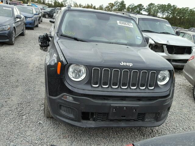 ZACCJAATXGPD74113 - 2016 JEEP RENEGADE S BLACK photo 9