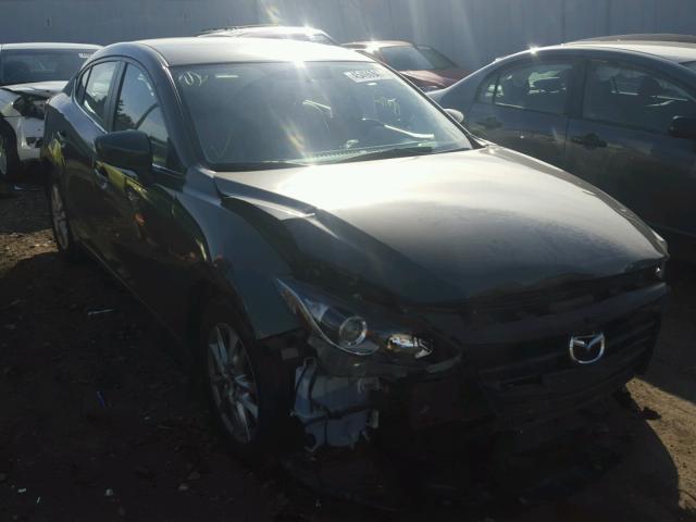 JM1BM1V74E1113220 - 2014 MAZDA 3 TOURING GRAY photo 1