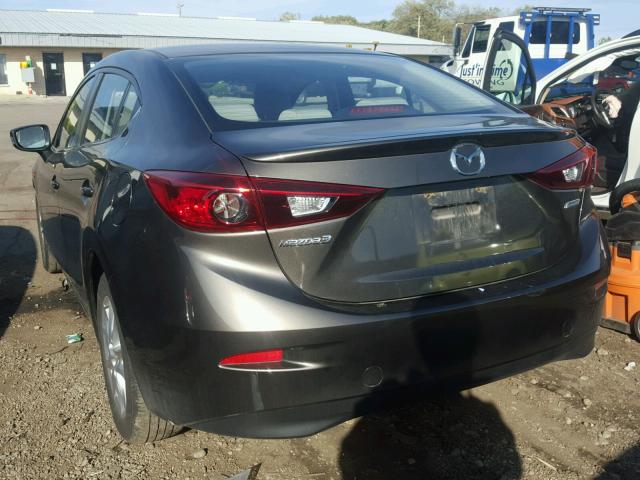 JM1BM1V74E1113220 - 2014 MAZDA 3 TOURING GRAY photo 3