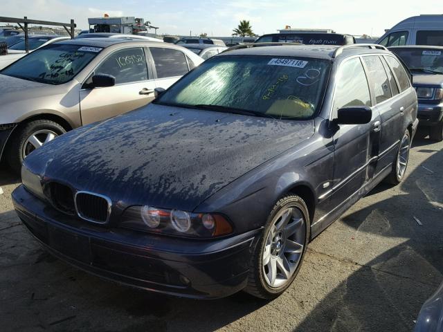 WBADS43482GD86789 - 2002 BMW 525 IT AUT BLUE photo 2