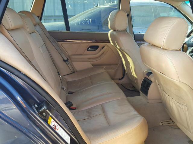 WBADS43482GD86789 - 2002 BMW 525 IT AUT BLUE photo 6