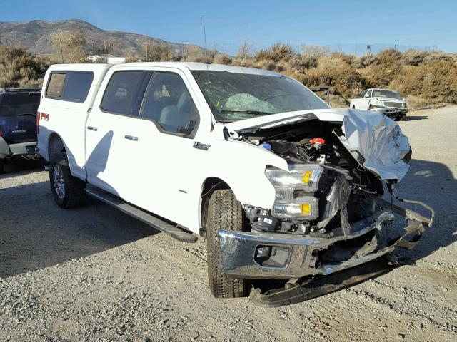 1FTFW1EG8GKG02521 - 2016 FORD F150 SUPER WHITE photo 1