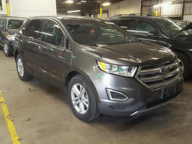 2FMTK4J88FBC07323 - 2015 FORD EDGE SEL CHARCOAL photo 1