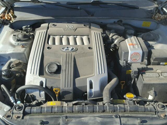 KMHFU45E62A232265 - 2002 HYUNDAI XG 350 SILVER photo 7