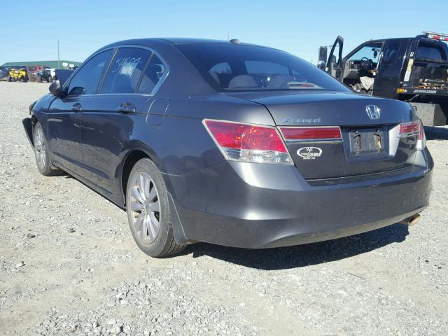 1HGCP2F80BA079217 - 2011 HONDA ACCORD EXL GRAY photo 4