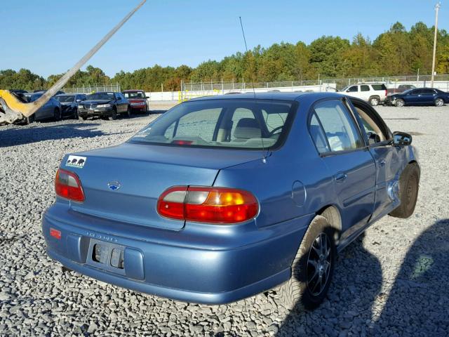 1G1ND52F45M125312 - 2005 CHEVROLET CLASSIC BLUE photo 4