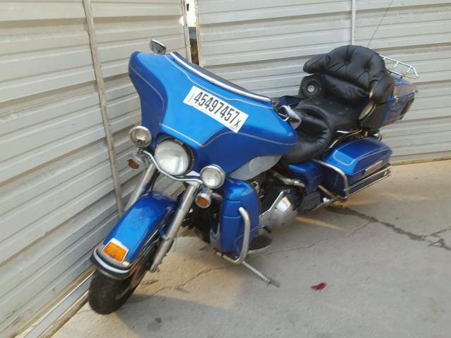 1HD1FCR10VY621245 - 1997 HARLEY-DAVIDSON FLHTCUI BLUE photo 2