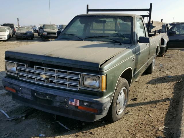 1GCCS14B2C8117092 - 1982 CHEVROLET S TRUCK S1 GREEN photo 2