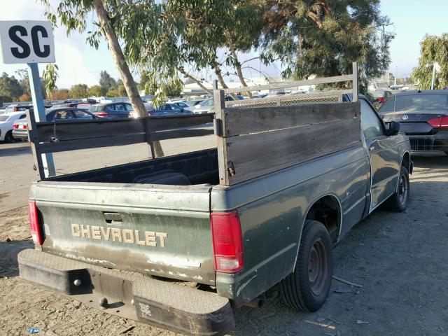 1GCCS14B2C8117092 - 1982 CHEVROLET S TRUCK S1 GREEN photo 4