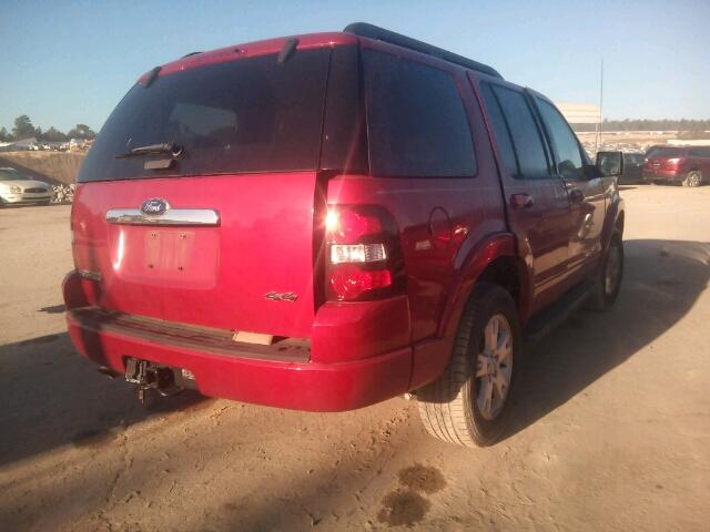 1FMEU7DE1AUA99037 - 2010 FORD EXPLORER X BURGUNDY photo 4