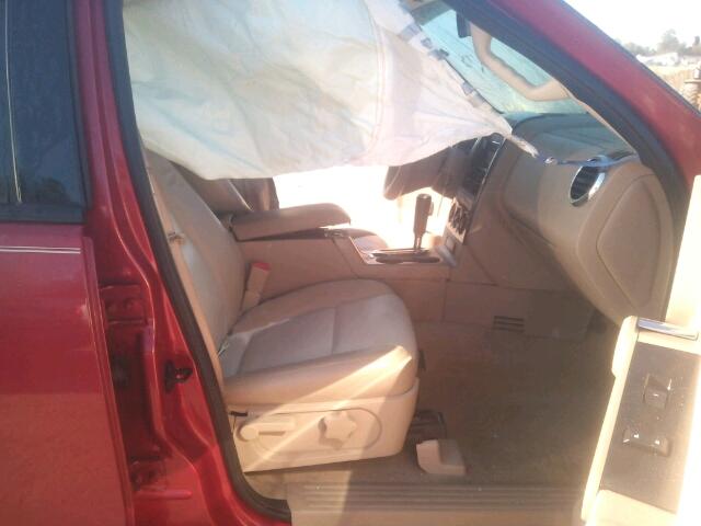 1FMEU7DE1AUA99037 - 2010 FORD EXPLORER X BURGUNDY photo 5