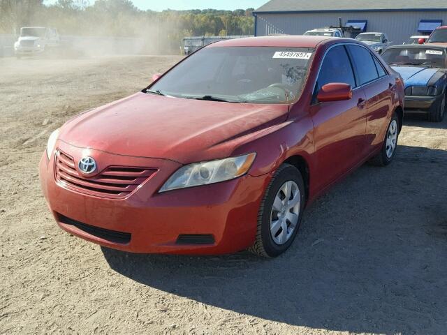 4T1BE46K47U106315 - 2007 TOYOTA CAMRY NEW RED photo 2