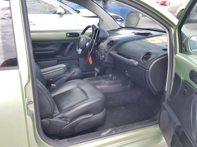 3VWSW31C16M412514 - 2006 VOLKSWAGEN NEW BEETLE 绿色 照片 5