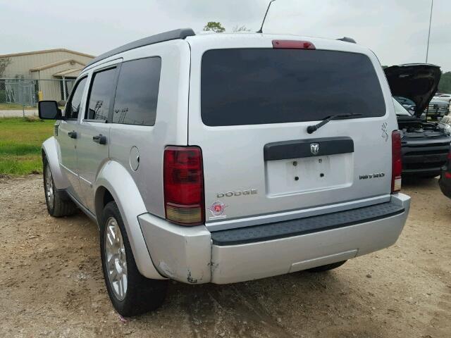 1D4PT2GKXAW142785 - 2010 DODGE NITRO SE SILVER photo 3