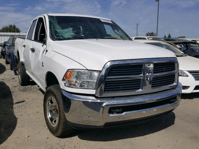 3C6UD5CL2CG305788 - 2012 DODGE RAM 2500 S WHITE photo 1