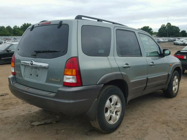 4F2YZ94103KM53575 - 2003 MAZDA TRIBUTE LX GREEN photo 4