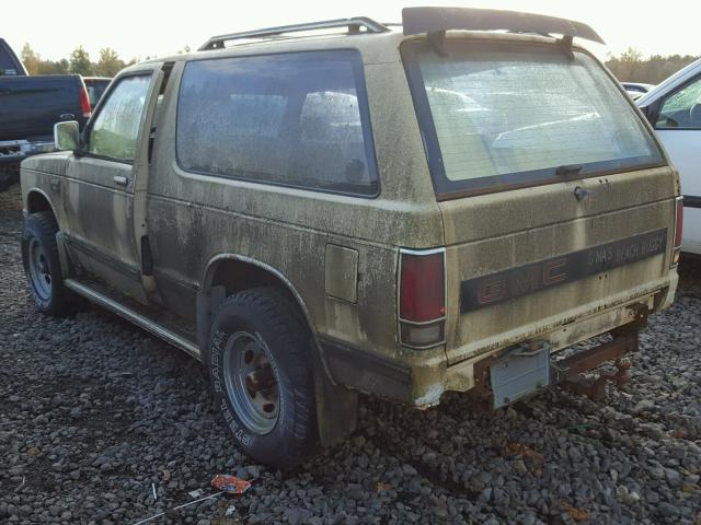 1CKGT18R8H8512841 - 1987 GMC JIMMY TAN photo 3