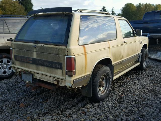 1CKGT18R8H8512841 - 1987 GMC JIMMY TAN photo 4