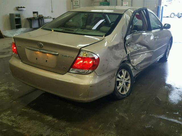 4T1BF32K56U119361 - 2006 TOYOTA CAMRY GOLD photo 4