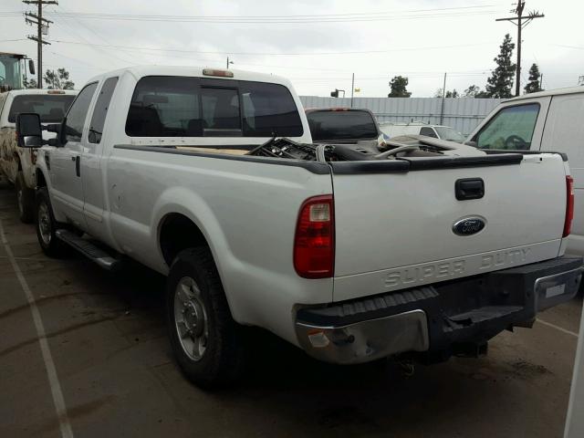1FTSX2BR7AEA37014 - 2010 FORD F250 WHITE photo 3