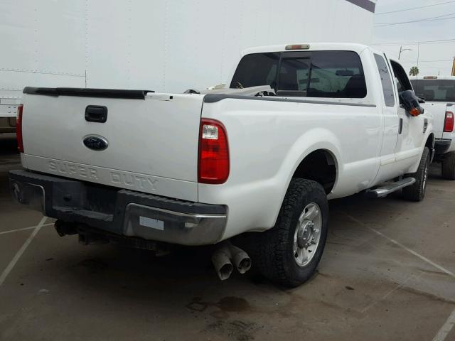 1FTSX2BR7AEA37014 - 2010 FORD F250 WHITE photo 4