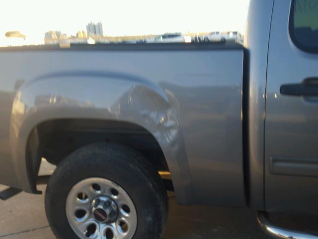 3GTEC13C38G221687 - 2008 GMC SIERRA GRAY photo 9