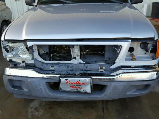 1FTYR44V93PA96163 - 2003 FORD RANGER SILVER photo 9