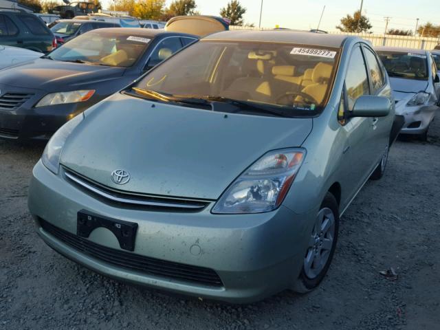 JTDKB20U677690033 - 2007 TOYOTA PRIUS GREEN photo 2