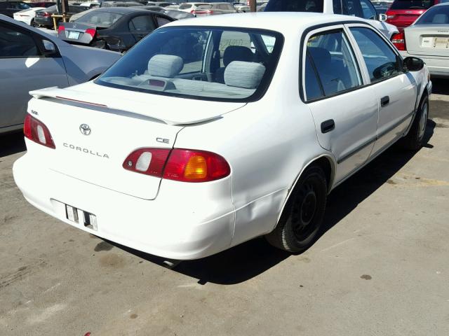 1NXBR12E1WZ120934 - 1998 TOYOTA COROLLA VE WHITE photo 4