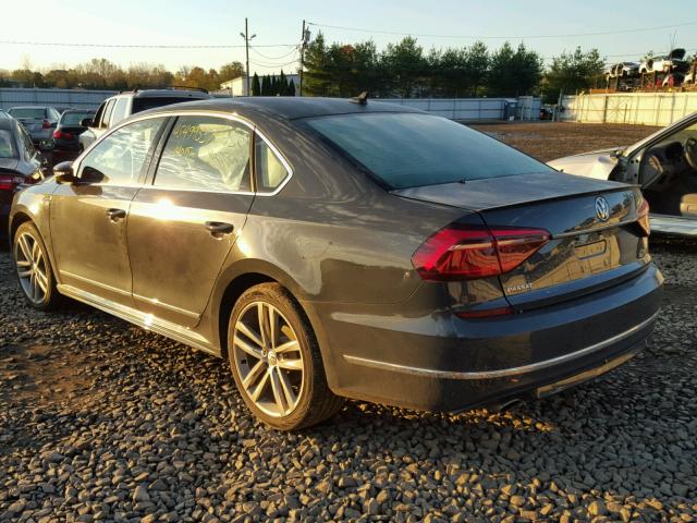 1VWDT7A35HC005258 - 2017 VOLKSWAGEN PASSAT R-L GRAY photo 3