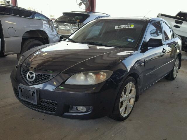 JM1BK32F291224156 - 2009 MAZDA 3 I BLACK photo 2