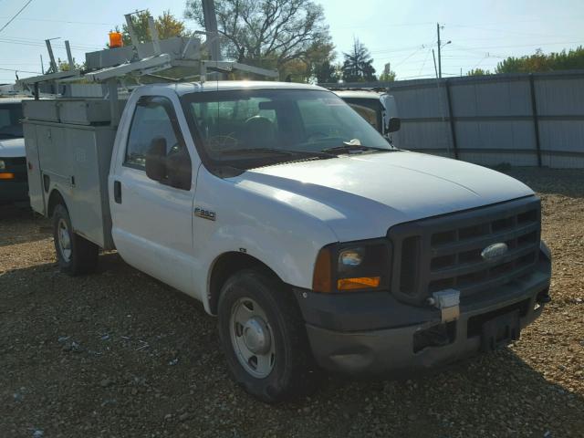 1FDSF30546EB51354 - 2006 FORD F350 SRW S WHITE photo 1