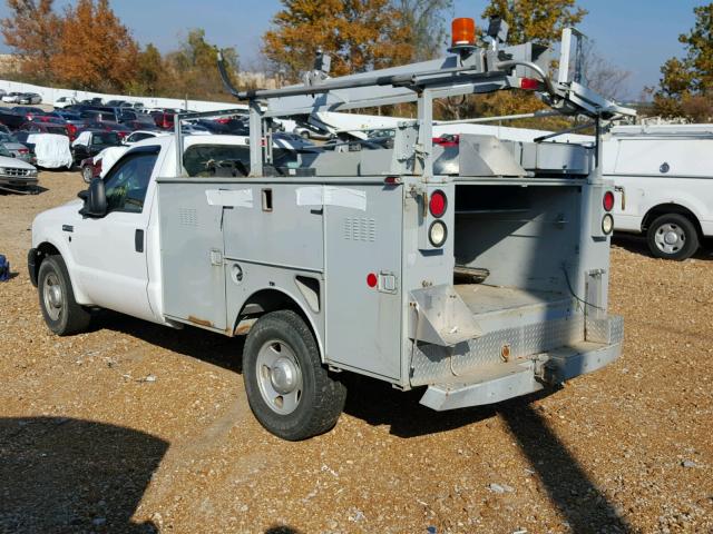 1FDSF30546EB51354 - 2006 FORD F350 SRW S WHITE photo 3