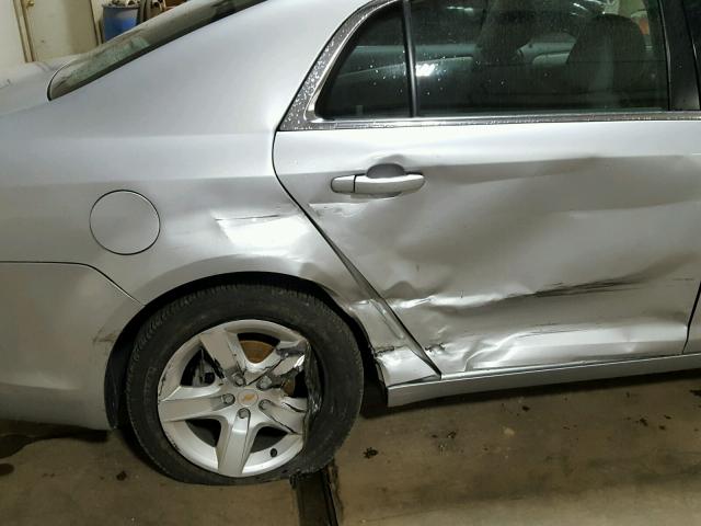 1G1ZA5EU9BF270852 - 2011 CHEVROLET MALIBU LS 银色 照片 9