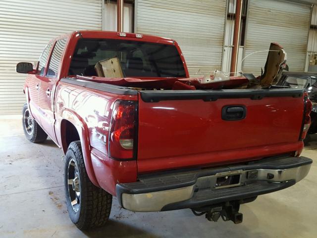 2GCEK13T951300370 - 2005 CHEVROLET SILVERADO RED photo 3