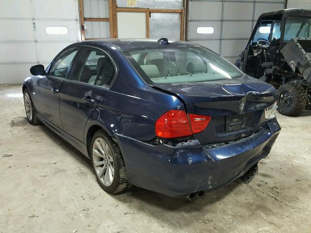 WBAPK5C5XBF121709 - 2011 BMW 328 XI SUL BLUE photo 3