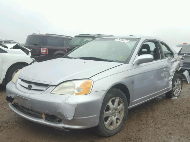 1HGEM22923L050680 - 2003 HONDA CIVIC EX 银色 照片 2