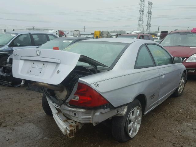 1HGEM22923L050680 - 2003 HONDA CIVIC EX 银色 照片 4