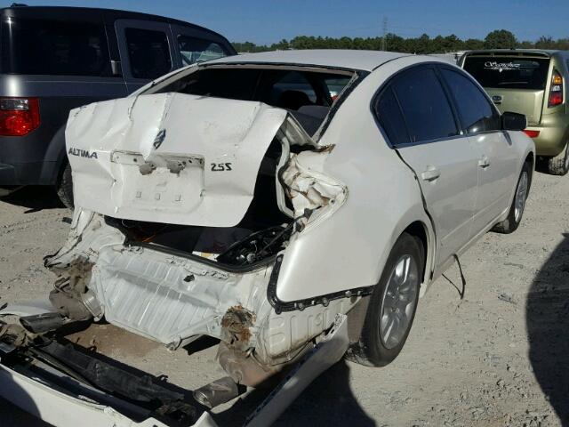 1N4AL2AP7AN474640 - 2010 NISSAN ALTIMA BAS WHITE photo 4