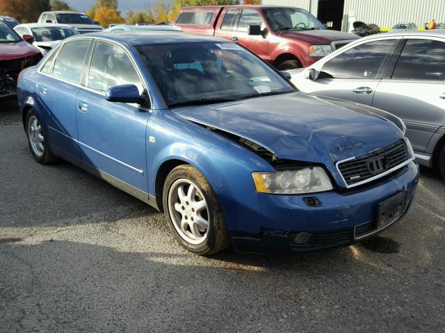 WAULT68E92A226457 - 2002 AUDI A4 BLUE photo 1